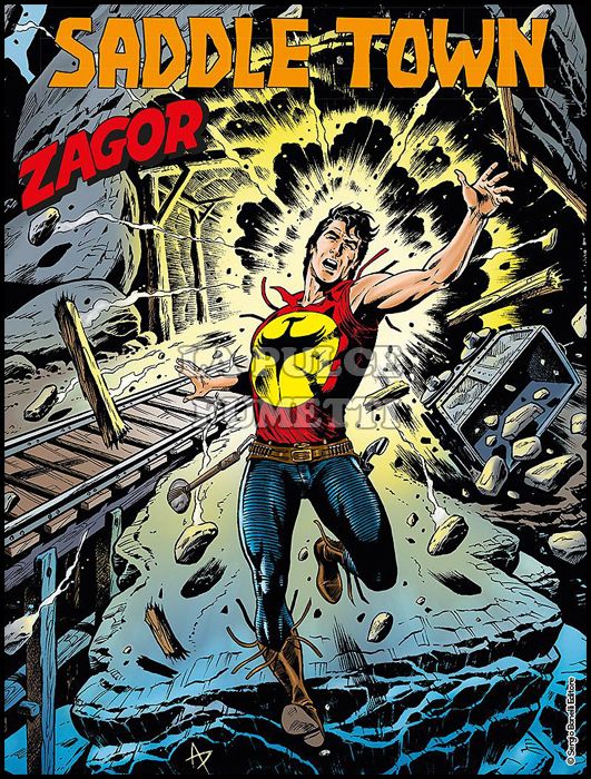 ZENITH # 678 - ZAGOR 627: SADDLE TOWN